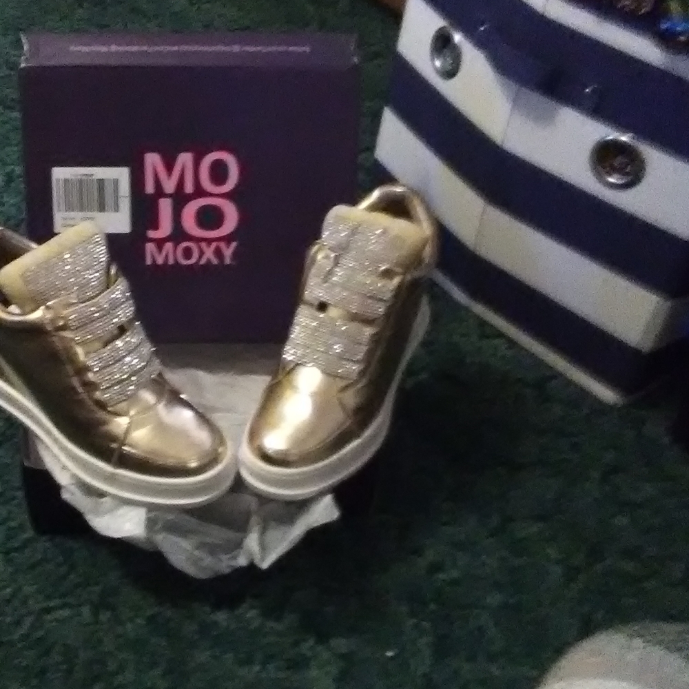 Brand new wedge heel sneakers